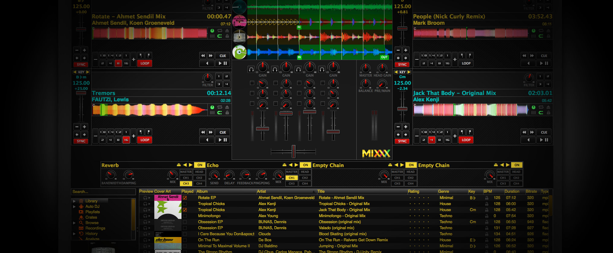 Free mixing software
